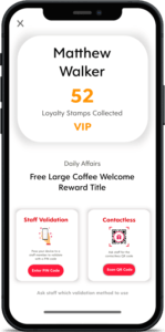Screenshot of Flex Rewards Validation Options