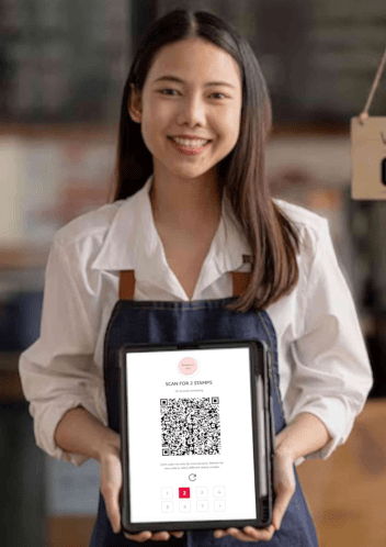 Companion App with Add Stamp QR Code