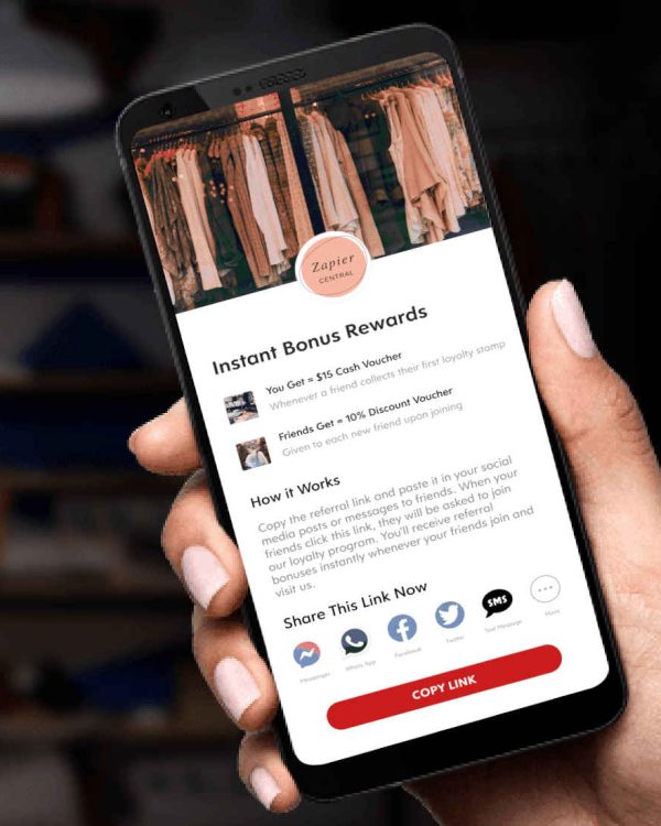 Screenshot of Bonus Rewards on Flex Rewards App